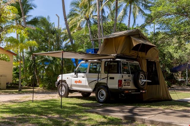 Apollo Overlander Landcruiser Dachzelt Perth mieten