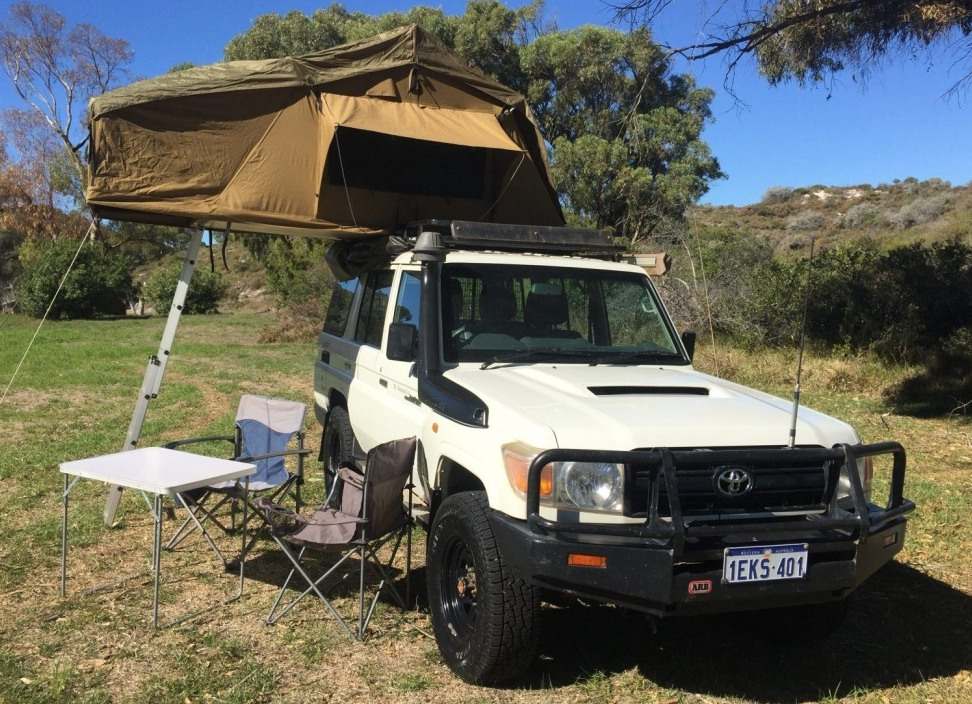Boomerang Campers Dachzeltcamper bushcamper rooftent 4wd