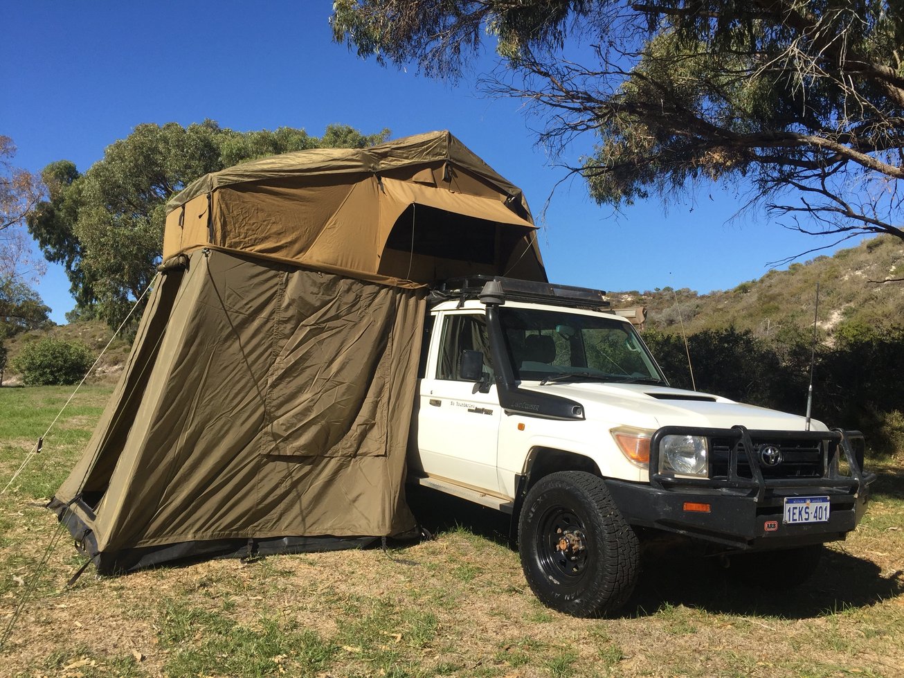 Boomerang Campers Dachzeltcamper bushcamper rooftent 4wd