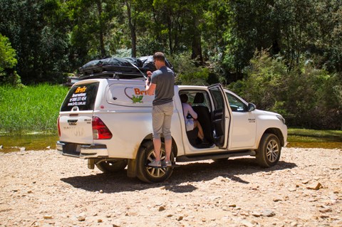 Britz Outback 4WD Bushcamper Australien mieten günstig Bushcamper