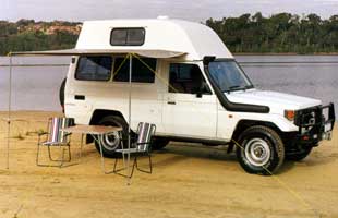 TCC Bushcamper Hitop mit elektrischer Winde