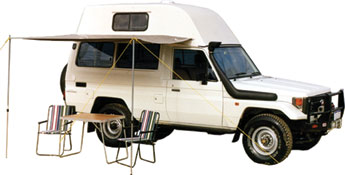 TCC Bushcamper Hitop mit elektrischer Winde